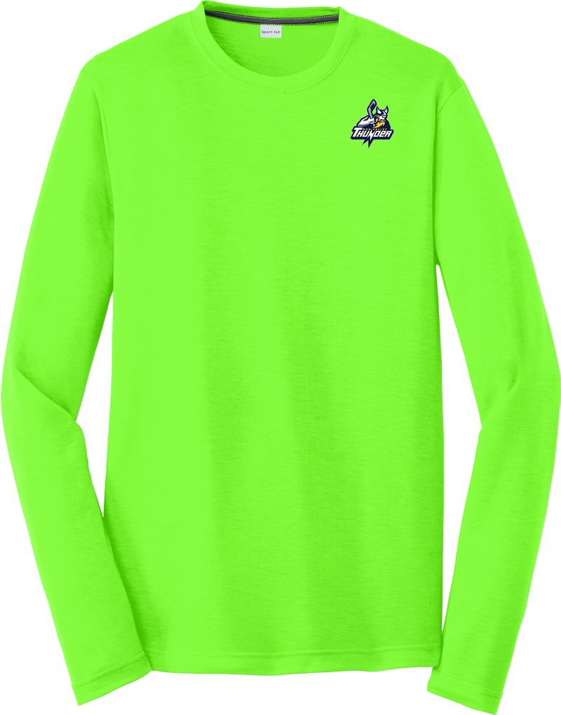 Mon Valley Thunder Long Sleeve PosiCharge Competitor Cotton Touch Tee