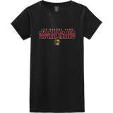 Seacoast Spartans (Ice Hockey) Softstyle Ladies' T-Shirt