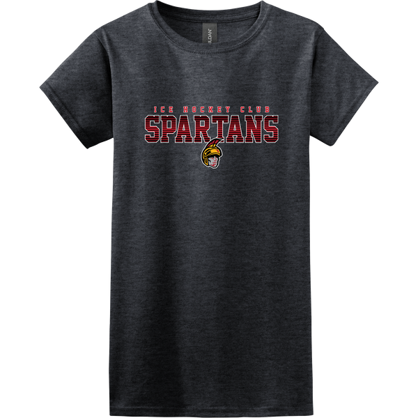 Seacoast Spartans (Ice Hockey) Softstyle Ladies' T-Shirt