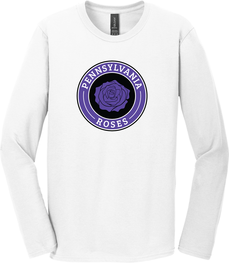 PA Roses Softstyle Long Sleeve T-Shirt