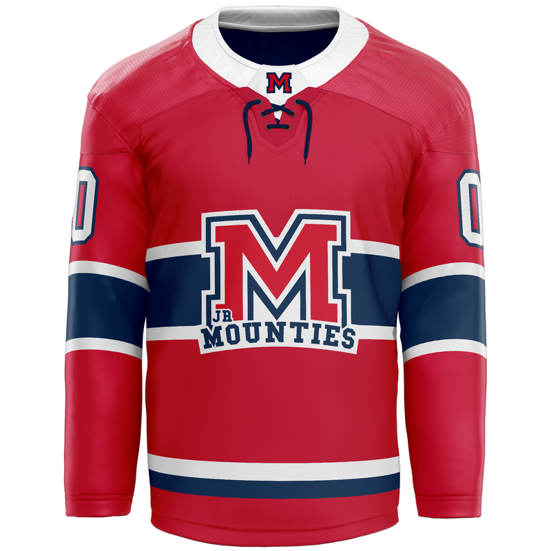 Jr. Mounties Goalie Jersey - Red - Kit