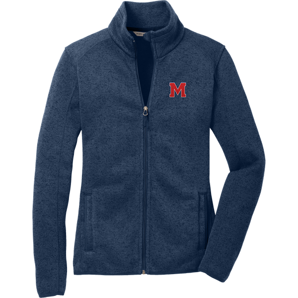 Mount St. Charles Ladies Sweater Fleece Jacket