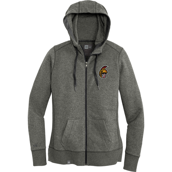 Seacoast Spartans (Ice Hockey) New Era Ladies French Terry Full-Zip Hoodie