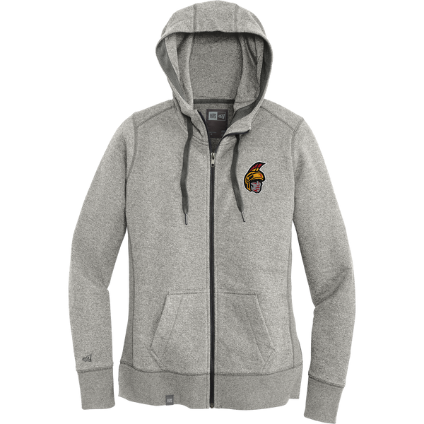Seacoast Spartans (Ice Hockey) New Era Ladies French Terry Full-Zip Hoodie