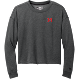 Mount St. Charles New Era Ladies Tri-Blend Fleece Crop Crew