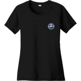 NYC Hockey Club Ladies PosiCharge Tri-Blend Wicking Scoop Neck Raglan Tee