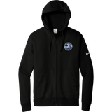 NYC Hockey Club Nike Club Fleece Sleeve Swoosh Full-Zip Hoodie