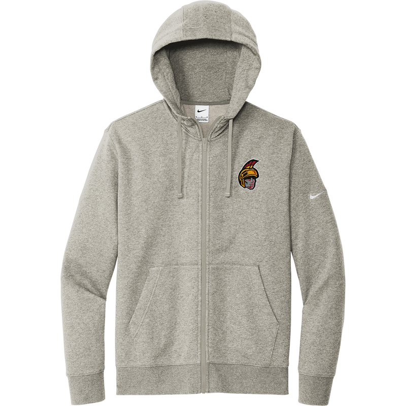 Seacoast Spartans (Ice Hockey) Nike Club Fleece Sleeve Swoosh Full-Zip Hoodie