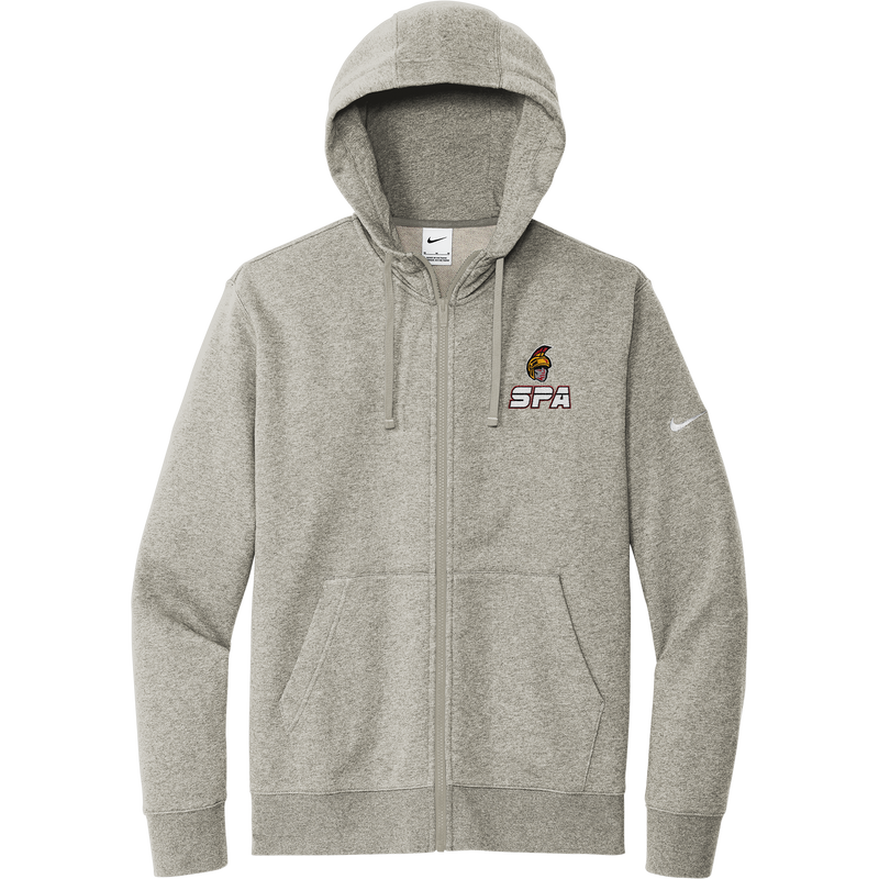 Seacoast Spartans (SPA) Nike Club Fleece Sleeve Swoosh Full-Zip Hoodie