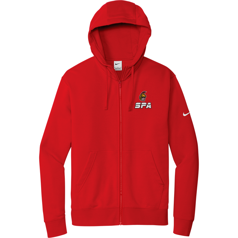 Seacoast Spartans (SPA) Nike Club Fleece Sleeve Swoosh Full-Zip Hoodie