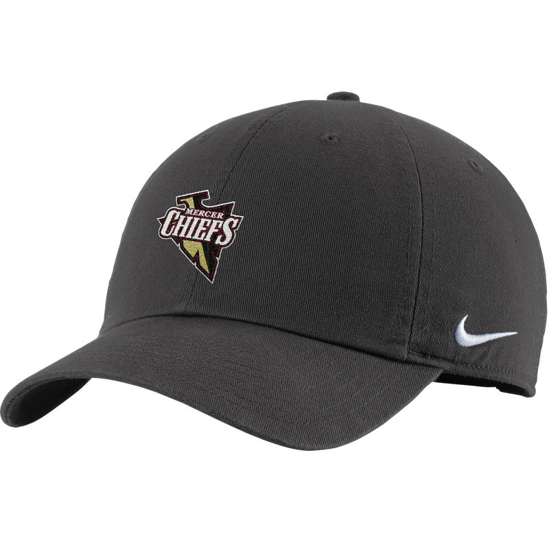 Mercer Chiefs Nike Heritage Cotton Twill Cap