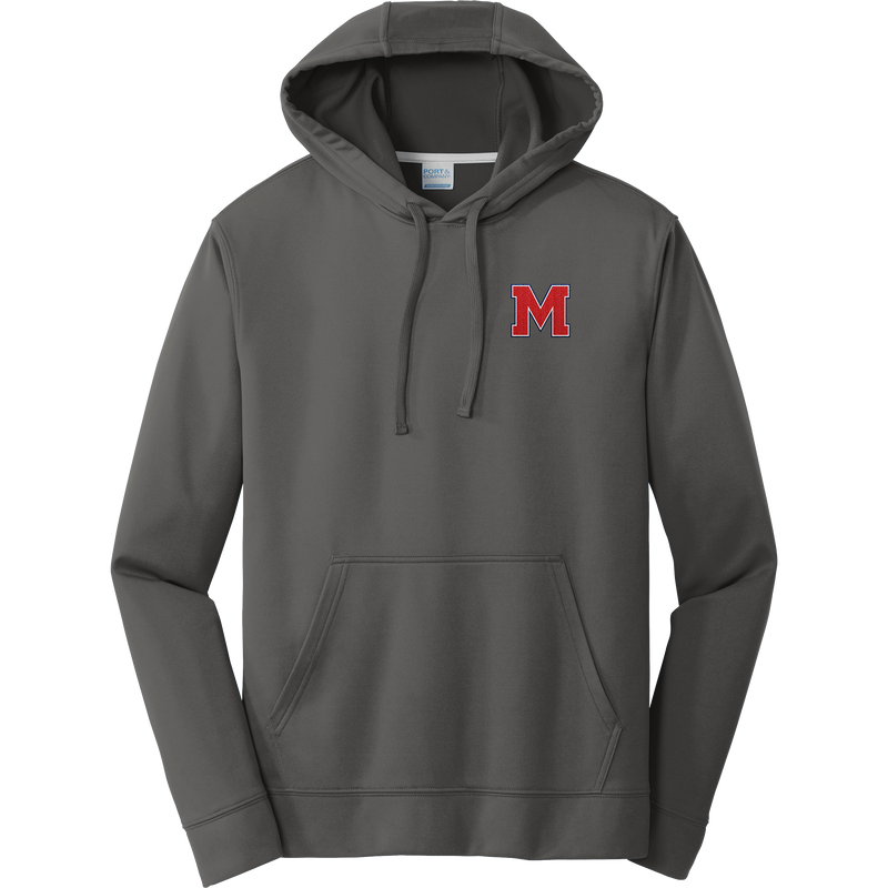 Mount St. Charles Performance Fleece Pullover Hooded Sweatshirt