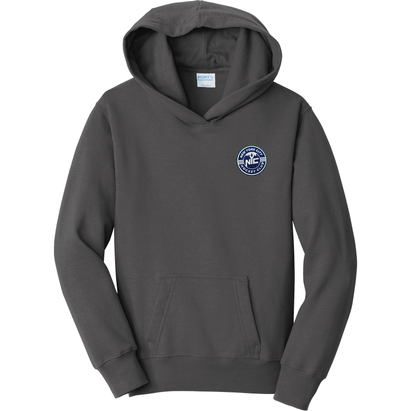 NYC Hockey Club Youth Fan Favorite Fleece Pullover Hooded Sweatshirt