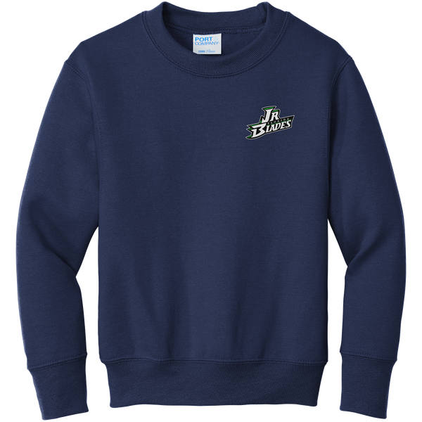 Junior Blades Youth Core Fleece Crewneck Sweatshirt