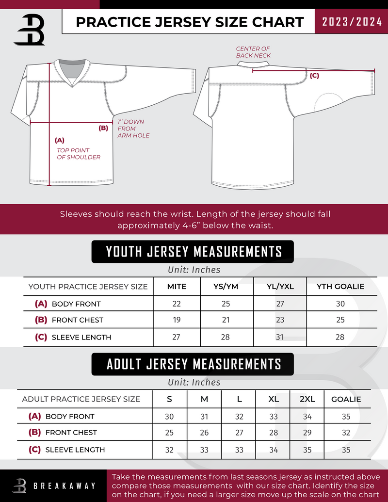 North Park Youth Reversible Sublimated Practice Jersey