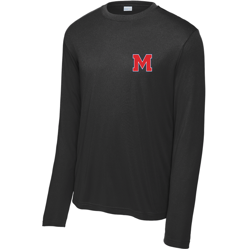 Mount St. Charles Youth Long Sleeve PosiCharge Competitor Tee